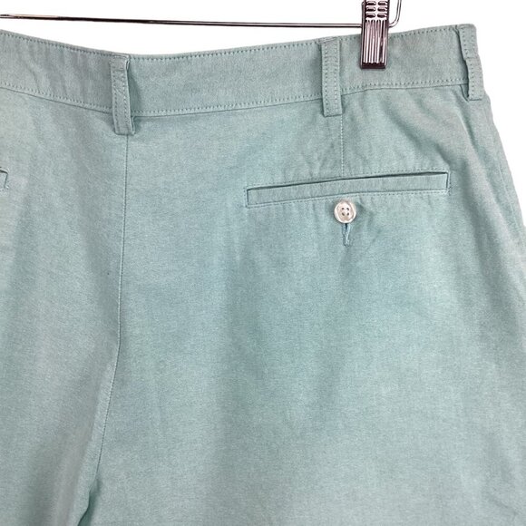 JOS. A. Bank Stays Cool Men's‎ Shorts 36 Light Green 100% Cotton - Picture 6 of 7